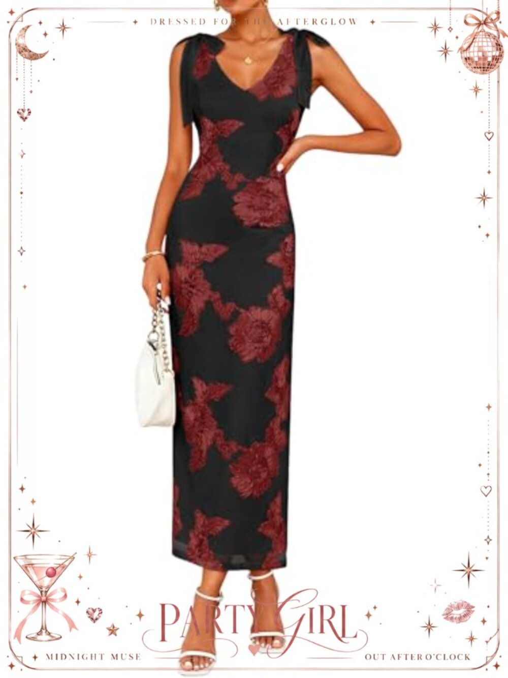 Womens Floral Embroidered Mesh Maxi Dress Sleeveless Backless Wedding Guest